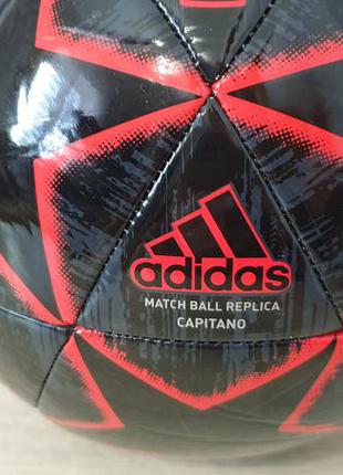М'яч футбольний adidas finale 19 madrid capitano dn86798 фото