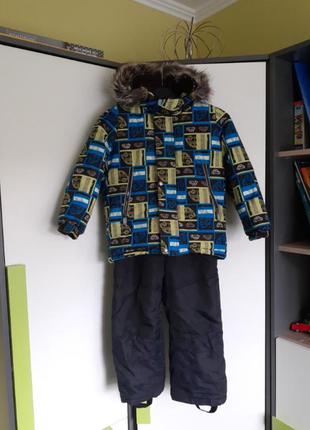 Зимовий термо куртка комбінезон lenne 116