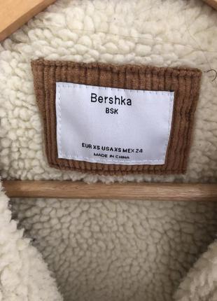 Bershka вельветова куртка xs4 фото