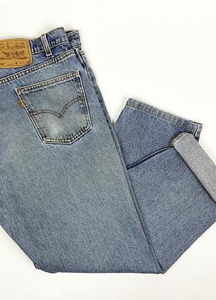 Винтажные levi’s 550 relaxed fit джинсы