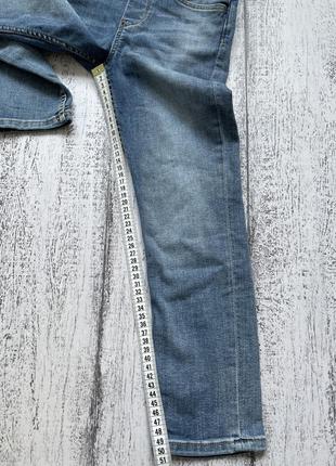 Крутой джинсовый комбинезон джинсы штаны брюки h&m 6-7лет5 фото