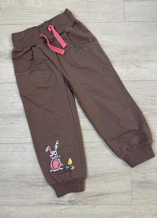 Хлопковые штаны на 2-3 года 92-98 см seppala1 фото