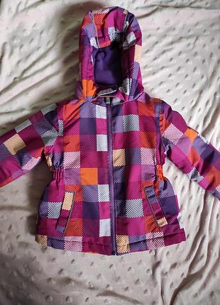 Зимняя лижная курточка для девочки
