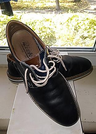 Туфли дерби ricker (40,5 -41)