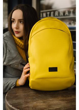 Жіночий рюкзак zard lzn жовтий2 фото