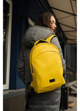 Жіночий рюкзак zard lzn жовтий1 фото