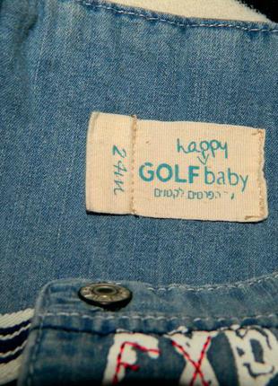 Комбінезон дитячий джинсовий на 24 міс. golf baby4 фото