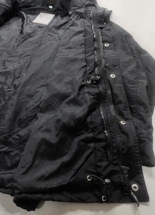 Norman wells большая красивая, фирменная, черная куртка.6 фото