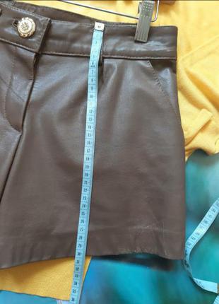 Кожаные шорты 3