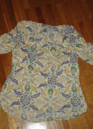 Стильная блуза/рубашка минималистичного кроя от lands'end m p.