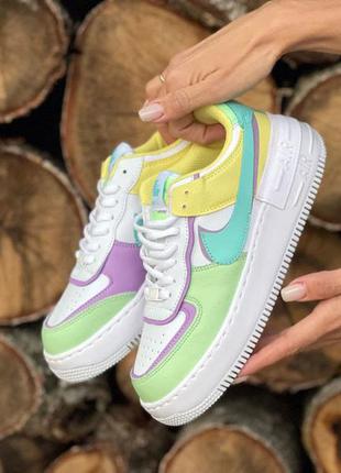 Р.36-40 кроссовки  nike Here's Every Single Dunk That's Dropping This Week (бело/салатово/желтые)