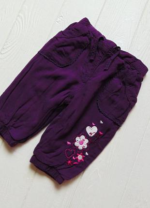 F&f. розмір 0-3 місяці. нові яскраві штанці для маленької принцеси