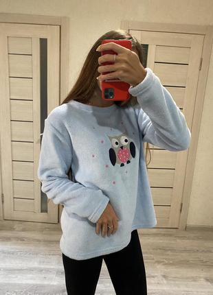 Ночнушка, піжама , блакитна кофта для сну