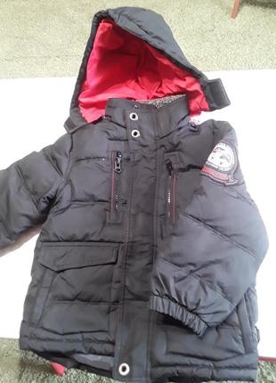 Зимова курточка для хлопчика
