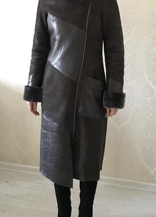 Женская дубленка