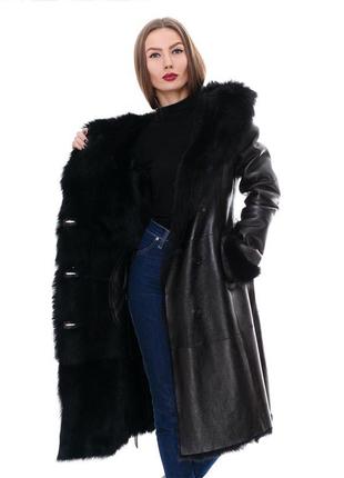 Дублянка шуба натуральна tayfun exclusive design s 100% sheepskin2 фото