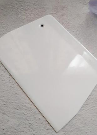 Шпатель-скребок кондитерський "трапеція" пластиковий (13,5 см)