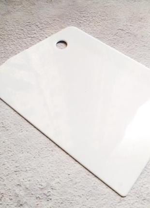 Шпатель кондитерський "трапеція" пластиковий (15 см)