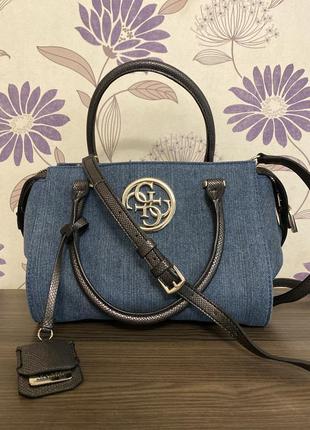 Шикарна сумка guess ryann lux satchel