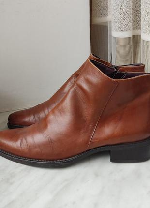 Ботинки кожаные paola ferri р39-402 фото