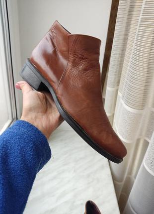 Ботинки кожаные paola ferri р39-405 фото