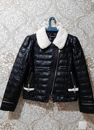 Куртка-косуха еко шкіра, кожзам zilanliya