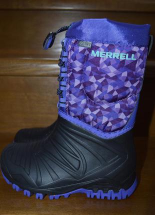 Сапоги merrell waterpoof snow boot. оригинал.4 фото