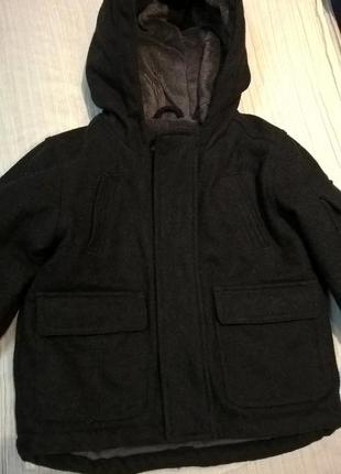Курточка кашемировая на ребенка 1-2 года marks&spenser