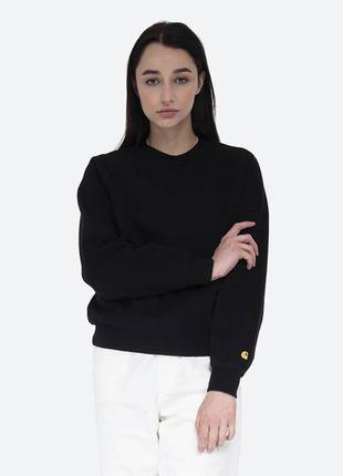 Женская черная кофта carhartt