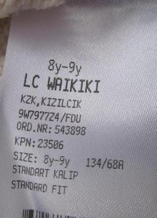 Новый красивый свитер, кофточка, джемпер на девочку 8-9 лет, lc waikiki,туречна4 фото