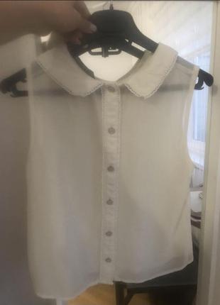 Стильная шифоновая блузка2 фото