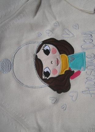 Новий красивий светр,кофточка,джемпер на дівчинку 8-9 років, lc waikiki ,туреччина5 фото