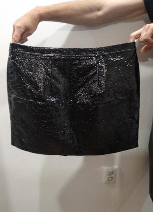 Латекс спідниця на підкладі mark, r-16