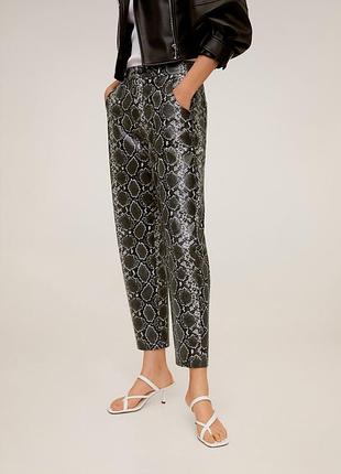 Кожаные штаны, штаны кожзам, штаны эко кожа