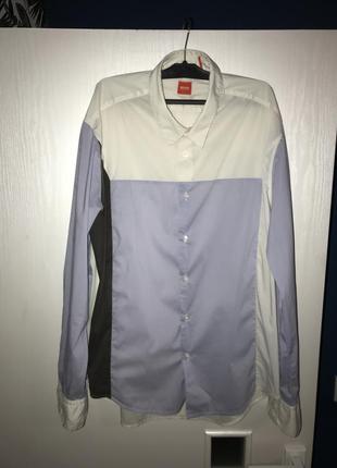 Брендовая рубашка hugo boss р 48-50 xl1 фото