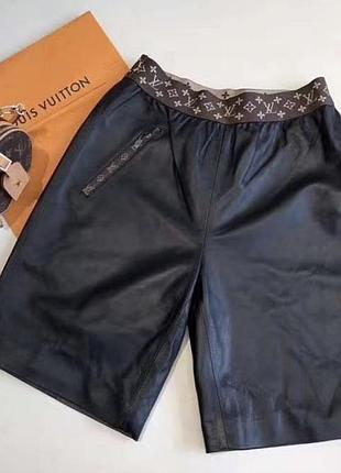 Шкіряні шорти ведосипедки