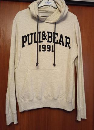Свитшот молочного цвета от pull&bear