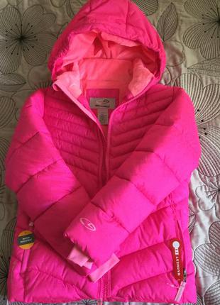 Супер тепла американська куртка-пуховик сhampton  для дівчинки (нова)