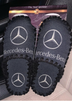 Домашние тапочки mercedes benz1 фото