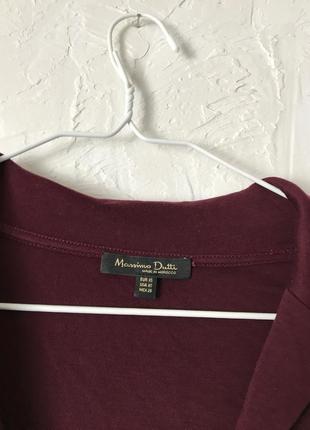 Massimo dutti трикотажное платье4 фото