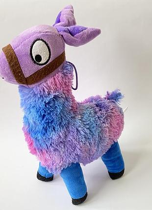 Радужная лама альпака мягкая игрушка