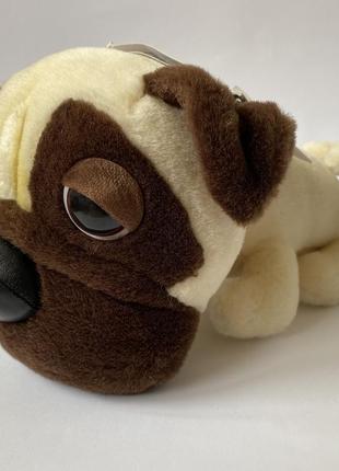 Новая мягкая игрушка собака мопс3 фото
