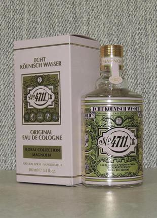 Maurer & wirtz 4711 original eau de cologne magnolia 100 мл для жінок оригінал
