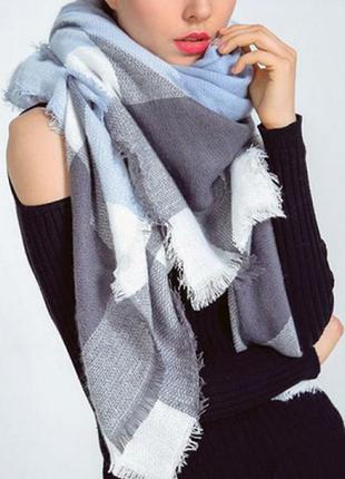 Стильный платок-шарф с люрексом