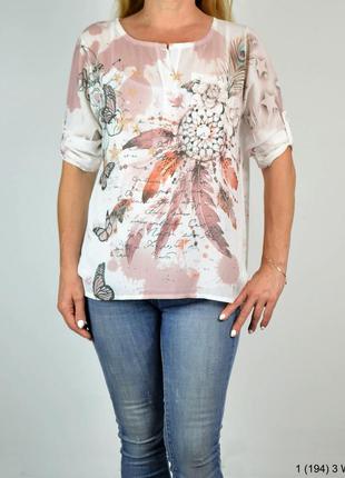 Блузка женская с топом. 2 в 1. блузка + топ. молодежная летняя блузка. 1 (194) 3 p