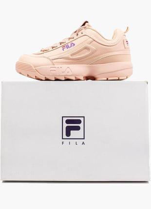 Шикарные кроссовки fila disruptor 2 pink