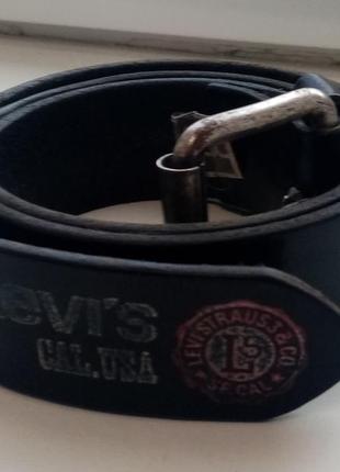 Оригинал.винтажный  кожаный ремень levis