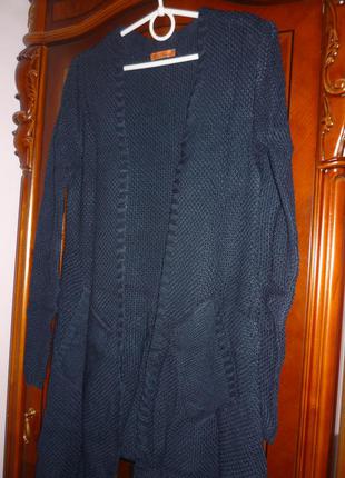 Трикотажный кардиган, трикотажная кофта, свитер4 фото