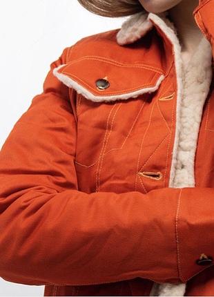Джинсова куртка dasti помаранчева