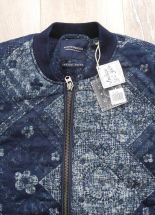 Куртка пилот scotch s soda р. l ( новое ) indigo joice , демисезон